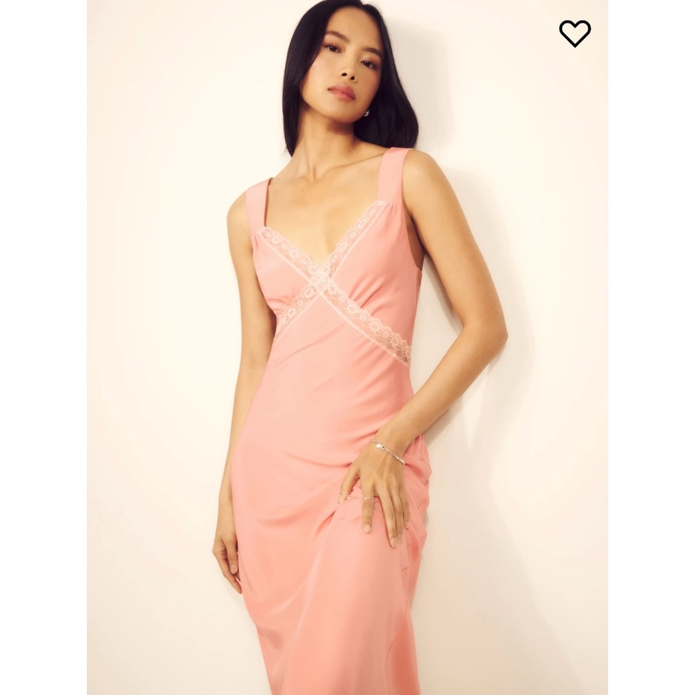Reformation Provence Silk Dress